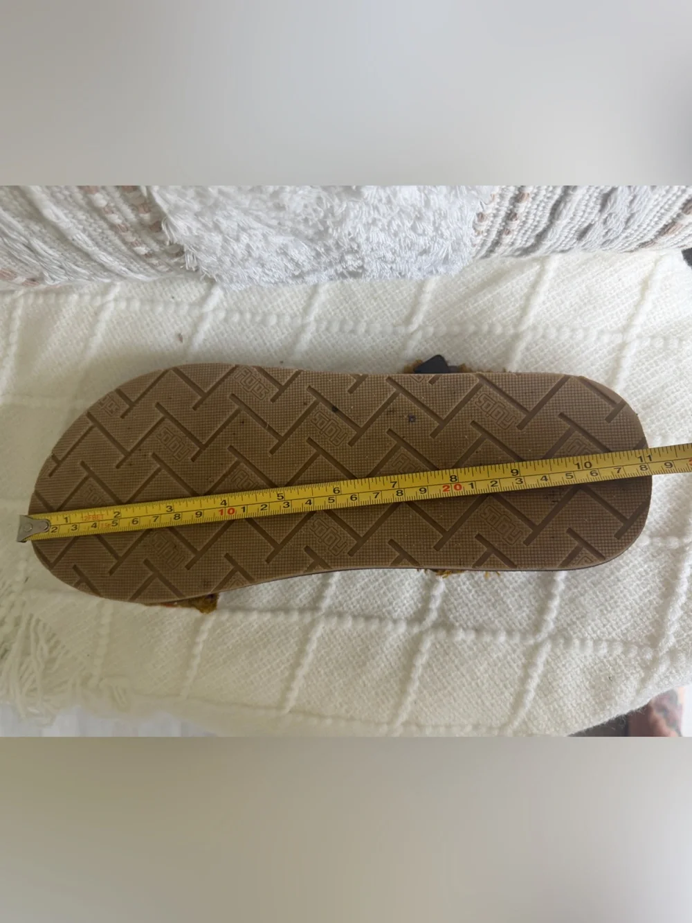 Flojos NWOT Unisex Pascule Sandal Mexican Blanket Brown with Mustard Accent